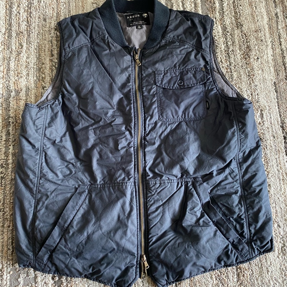 Arbor snowboards men’s vest size xl